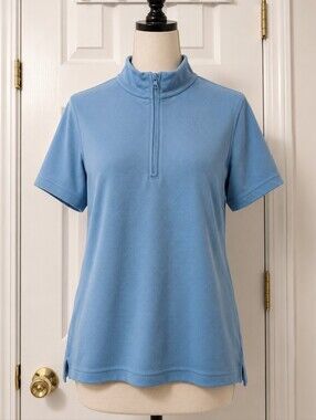 LinksTech VeriCool Women's Medium Blue Performance Shirt